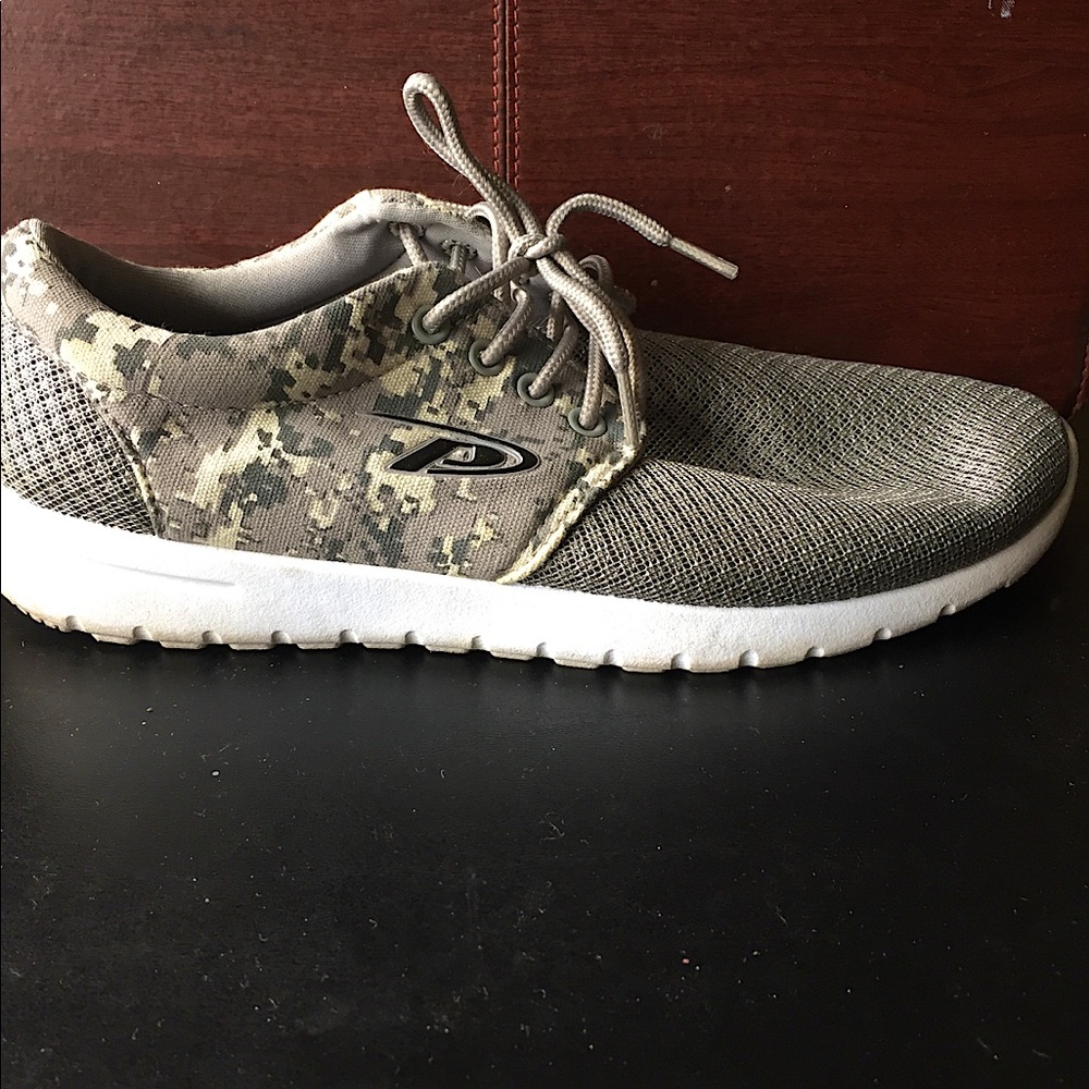 Digital Camo- Grey Walking Shoes